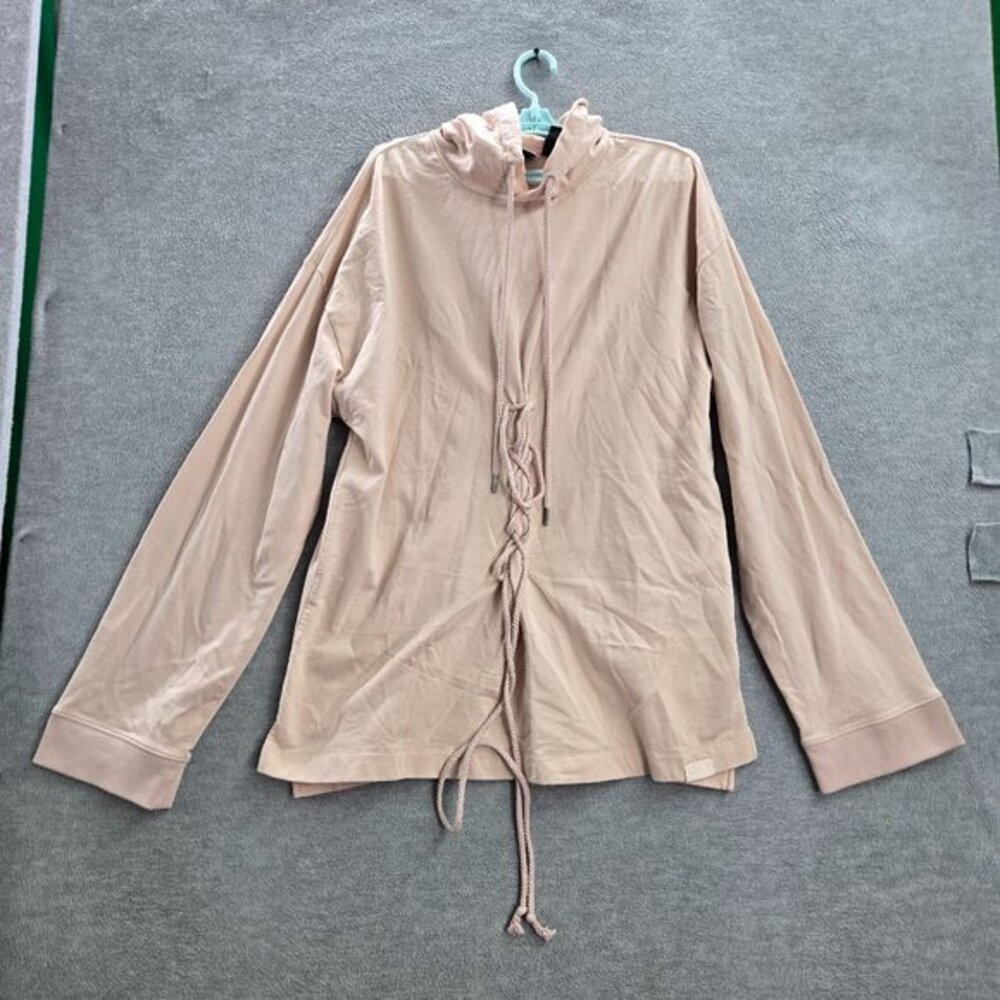 Puma‎ By Rihanna Women Hoodie XS Pink Embroidery Long Sleeve Cotton Polyester